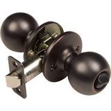 Asseds Store 791590 Top 2 Yönlü Ayarlanabilir Kapı Tokmağı, Yağ Ovuşturdu Bronz, Gizlilik/yatak ve Banyo - 001-Renkli - Option-1