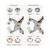 Asseds Store 9.5 mm Metal Çıtçıt El Pensesi Seti – Gömlek, Bebek Kıyafetleri, Elbise, Ceket, Yelek ve Kumaşlar Için Dayanıklı Montaj Aracı - Ahşap - Option-1