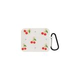 Asseds Store Airpods 4. Nesil ile Uyumlu Glitter Silikon Kılıf Şeffaf Simli Koruyucu Kiraz Deseniyle Askı Aparatı Dahil Çanta Kolu ve Kemer Tokasına Takılabilir Şık Tasarım Airpods 4 Için Kulaklık Kılıfı - Option-1 - Altın