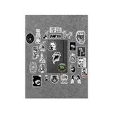 Asseds Store And Horror Paketi/bullet Journal Defter Çıkartma Ajanda Laptop Etiket - -- - Option-1