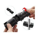 Asseds Store Ayarlanabilir Duş Başlığı Boru Gezeri Mafsal Sürgü Askısı KY101 (Siyah) - 1 lt