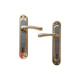 Asseds Store Aynalı Kapı Kolu Tipi Altın Metal Oda Kapı Kolu 1410 - 001-Renkli - Option-1