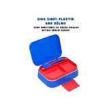 Asseds Store Bento 1030ML Lunchbox Hotwheels Lisanslı Tek Katlı 2 Bölmeli Paslanmaz Çelik Sefer Tası Yemek Kutu - Kestane Akaju - Option-1