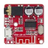 Asseds Store Bluetooth 4.1 Ses Alıcı (Audio) Modülü - Kablosuz Müzik Modülü - Kırmızı - 1 W