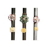 Asseds Store Brady Boş Valf Etiketleri - Yuvarlak Pirinç Etiketler, 1-1/2" Çap, B-907 (25'li Paket) - 23210 - 0 - Siyah