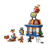 Asseds Store Burger Restoranı 77076-10 Yaş Üzeri Çocuklar Için Bronz Bombacı, Burger Bey, Ruh Emici ve Iskelet Minifigürleri Içeren Video Oyunu Temalı Yaratıcı Oyuncak Yapım Seti (546 Parça) - Option-1