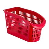 Asseds Store Buzdolabı Düzenleyici Sebzelik Dar Sepet Seti, Çok Amaçlı Plastik Organizer, 4 Parça, Krem - 0 Siyah - Option-1