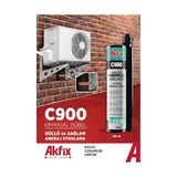 Asseds Store C900 Poliester Kimyasal Dübel, 345ML, ve Taş Yüzeyler Için, Ağır Yük Montaj Yapıştırıcısı, Hızlı Kürleşen, Dikey Yüzey Uyumlu - Option-1 - 0 - Siyah - 1 Adet