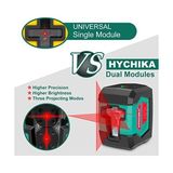 Asseds Store Çapraz Çizgili Lazer, Çizgi Lazeri, Kendiliğinden Hizalanan 15 M, Çift Lazer Modüllü, 360° Değiştirilebilir, Yatay/dikey Tutucu, Koruyucu Çanta ve 2 x Aa Pil, IP54 Koruma Seviyesi - Gri