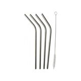 Asseds Store Çelik Pipet Seti 5 Parça, Paslanmaz (2) - Option-1 - 0 - Siyah
