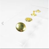 Asseds Store Çıtçıt 15 mm Kendin Yap Kiti, Mont, Giyim, Çanta, Deri Için Çekiçle Uygulama Aparatları ve Renk 15 Adet Alfa Çıtçıt Düğme Takım-Paslanmaz Pirinç - Option-1