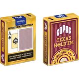 Asseds Store Copag Texas Hold'em Endeks Oyun Kartları, Kırmızı - Option-1
