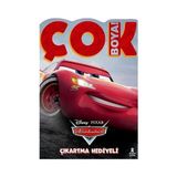 Asseds Store Dıisney Arabalar Çok Boya! - Çıkartmalı Dev Boyama Kitabı - Option-1
