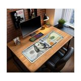 Asseds Store Dolar Baskılı Oyun Gaming Klavye Mouse Pad Masa Matı 70X30 cm - Option-1 - 001-Renkli