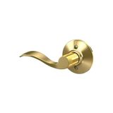 Asseds Store F170 Acc 605 Lh Solak Vurgu Kapı Kolu, Tek Taraflı Dönmeyen Kukla Kapı Kolu, Parlak Pirinç - Antrasit - Option-1