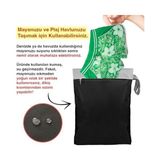 Asseds Store Fermuarlı Çamaşır Torbası, Mayo Torbası, Seyahat Organizer, Kirli Çamaşır Torbası,valiz Içi Organizer, Çamaşır Sepeti, Saklama Çantası (Siyah) - Option-1