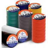 Asseds Store Globe Izole Elektrik Bandı Globe Plastik Izole Elektrik Bandı 5 Adet (Kırmızı,sarı,siyah,beyaz) (Beyaz) - Option-1 - 0 - Siyah - 1 Adet