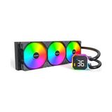 Asseds Store Hyperflow Dijital 360 Cpu Sıvı Soğutucu, 3100 Rpm Pompalı 360 mm Aıo, 3×120 mm E28 Argb Fanlar, Gerçek Zamanlı Dijital Ekran, Intel ve Amd Desteği (Siyah) - Option-1 - 001-Renkli