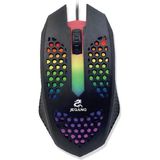 Asseds Store Kablolu Mouse, Rgb LED Işıklı, Gaming Oyun Uyumlu Mouse, 1600 Dpı, 4d Optik Sensör, Ergonomik Tasarım, Siyah Tak Kullan (Delikli) - Option-1
