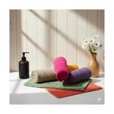 Asseds Store Leaf PREMIUM%100 Pamuk 6'lı El Havlusu Seti | 50X90 cm | Yüksek Emici, Yumuşak, Canlı Renkler | Günlük Kullanım, Misafir Havlusu Için Ideal | Hediye & Çeyizlik - Option-1 - 001-Beyaz