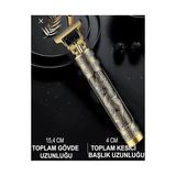 Asseds Store Metal Gövdeli Tıraş Makinesi – T-Bıçaklı Saç, Sakal ve Ense Kesme Makinesi, Şarjlı Profesyonel Trimmer, Lazer Çizim ve Epilasyon Öncesi Bakım Için Tıraş Makinesi - Option-1