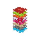 Asseds Store Muffık MFK-020-1 Medium 1 Orta Boy Duyusal Motor Yapboz Matı Çocuklar Için, Bebekler Için Duyusal Oyun Matı, Yetişkinler Için Masaj Yapboz Zemini 105 x 55 cm - 1BW-Beyaz - 0,60 x 19 x 29 cm
