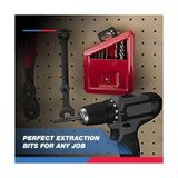 Asseds Store Neıko 10 Adet Vida Çıkarıcı ve Sol Matkap Seti, Hss M2 Çelik Matkap Ucu, Alaşım Spiral Oluklar, Geri Matkap ve Cıvata Sökücü, Sıyrılmış Vidaların ve Kırıkların Kolayca Çıkarılması - Option-1