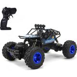 Asseds Store Oyuncak 2.4ghz Uzaktan Kumandalı Full Fonksiyon Şarjlı 4x4 Arazi Aracı Rc Rock Crawler (Mavi) - Altın