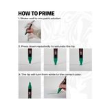Asseds Store Pc-1mr Uni Beyaz Boya Marker Kalemler Ultra Ince 0,7 mm Kalibre Uç Ucu Her Yüzeye Yazılır Kumaş Cam Taş Metal Ahşap Plastik - -- - Option-1