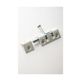 Asseds Store Plastik Sürgülü Kilit, Ahşap, Metal, Alüminyum Uyumlu, Kapı, Pencere, Dolap Için, Dayanıklı, Sürgü Mandalı, Kayar Kilit Mekanizması (7 Cm, 2 Adet) - Option-1