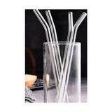 Asseds Store Porselen Diyarı Cam 6'lı Pipet Şeffaf - Option-1 - 0 - Siyah