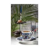 Asseds Store Porselen Topkapı Fincan Takımı - 001-Renkli