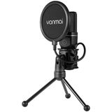 Asseds Store Rgb Kablosuz Mikrofon – 20Hz-20kHz, Anc Gürültü Engelleme, Tak Çalıştır Usb, Profesyonel Podcast, Vlog, Canlı Yayın, Pc ve Laptop Uyumlu Mikrofon Seti SF-777W - Option-1 - 001-Renkli
