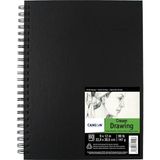 Asseds Store Sanatçı Serisi Alan Çizim Kitabı Kalem, Kalem ve Keçe Ipucu Kalemler, Yan Tel Bağlı, 90 Pound, 9 x 12 Inç, 60 Sayfalar - -- - Option-1