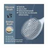 Asseds Store Silikon Vücut Fırçası, Uzun Saplı Banyo Duş Fırçası, Bpa Içermeyen Çift Taraflı Sırt Fırçası, Cilt Peeling ve Masaj Için Duş Fırçası - Option-1