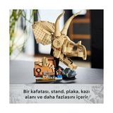 Asseds Store World Dinozor Fosilleri: Triceratops Kafatası Modeli 76969; 9 Yaş Üzeri Çocuklar Için Hareket Ettirilebilir Uzuvlar ve Sergileme Standına Sahip Dinozor Oyuncağı, Hediye Fikri (468 Parça) - Option-1