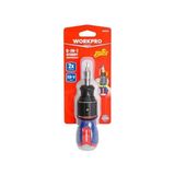 Asseds Store WP221071 6-In-1 Profesyonel Cr-V Cırcırlı Manyetik Topaç Tornavida Seti - Ahşap - Option-1