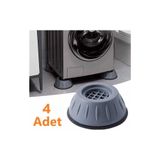 assell Beyaz Eşya Altlığı Ayağı 4 Adet Çamaşır Bulaşık Makinası Yükseltici Titreşim Önleyici ayaklık