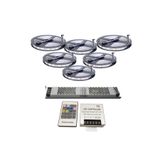 Asşerit Led Rgb Şerit Led 30 Metre Kumanda Ultra Slim Trafo 3 Çip 5050 İç Mekan