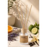 Assisi Lavanta, Portakal & Bergamot Notalı Çubuklu Oda Kokusu | Vanilya, Tonka ve Misk Dokunuşu