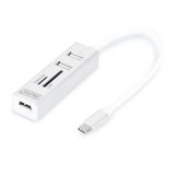 Assmann DA-70243 Digitus Tip C 3 Port USB 2.0 Hub