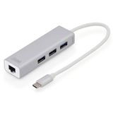 Assmann DA-70255 3 Port USB 3.0 Type-C Hub