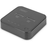 Assmann Digitus Çift Yuvalı M.2 Nvme SSD'LER Için Docking Station, Çevrimdışı Klonlama Özelliği, Bağlantı Usb-Cdigitus Dual M.2 Nvme SSD Docking Station With Offline Clone Function, Usb-C