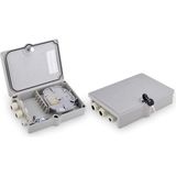 Assmann Digitus Dış Mekan Fiber Optik Sonlandırma Kutusu/Splice Box, 6 x SC/DX Adaptör/Coupler için, IP65Digitus Outdoor FTTH Box for 6x SC/DX adapter, IP65