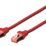 Assmann Digitus DK-1644-010/R S-FTP CAT.6 Kırmızı Halogenfre Patch Kablo