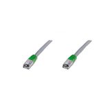 Assmann DK-1521-100-CO Gri Cat-5E Patch Kablosu