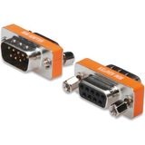 Assmann Null Modem Adaptörü, Dsub, 9-Pin, Erkek - Dsub, 9-Pin, Dişi - 1 Adet