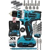 Assur 12V Çift Akülü Vidalama Metal Şanzıman Şarjlı Matkap