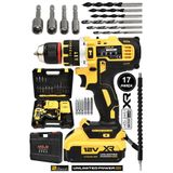 ASSUR 12W 12V Çift Akülü Vidalama Darbeli Şarjlı Matkap