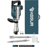 Assur 1800W Darbeli 16 Kg Kırıcı Delici Hilti Mavi